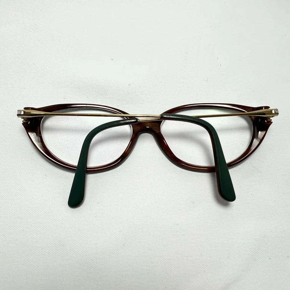 Tory Burch Teal Cateye Eyeglasses - Frames Only
